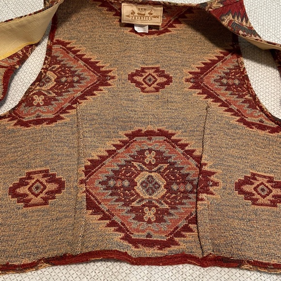 Vintage New Frontier Womens Med vest Cowgirl Western - Picture 6 of 6